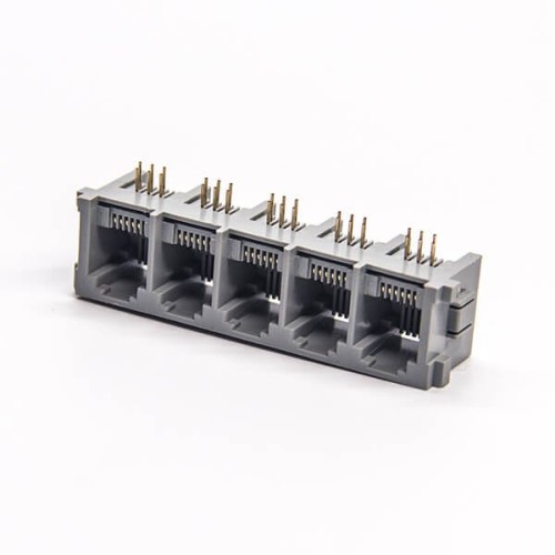 RJ12 6p6c Connector 90 Degree Socket DIP PCB Mount Plastic RJ12 6p6c Connector 90 Degree Socket DIP PCB Mount Plastic