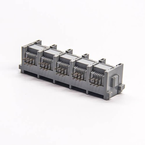 RJ12 6p6c Connector 90 Degree Socket DIP PCB Mount Plastic RJ12 6p6c Connector 90 Degree Socket DIP PCB Mount Plastic