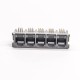 RJ12 6p6c Connector 90 Degree Socket DIP PCB Mount Plastic RJ12 6p6c Connector 90 Degree Socket DIP PCB Mount Plastic