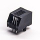 RJ12 Female Connector Without LED Ethernet Network 6p6c Right Angled DIP RJ12 Female Connector Without LED Ethernet Network 6p6c Right Angled DIP