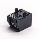 RJ12 Female Connector Without LED Ethernet Network 6p6c Right Angled DIP RJ12 Female Connector Without LED Ethernet Network 6p6c Right Angled DIP