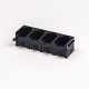 RJ12 Modular Jack 6p4c Erhernet Network Connector 1x4 port Unshielded RJ12 Modular Jack 6p4c Erhernet Network Connector 1x4 port Unshielded