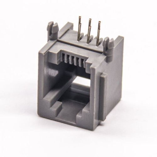 RJ12 Unshielded 6P6C Unshielded Plastic Through Hole PCB Mount RJ12 Unshielded 6P6C Unshielded Plastic Through Hole PCB Mount