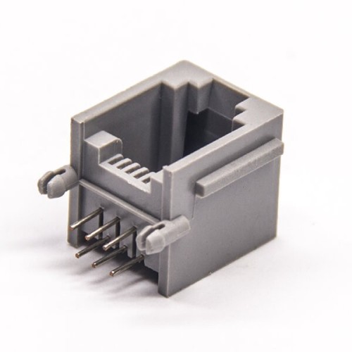 RJ12 Unshielded 6P6C Unshielded Plastic Through Hole PCB Mount RJ12 Unshielded 6P6C Unshielded Plastic Through Hole PCB Mount