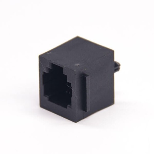 6P6C RJ25 Modular Connector Unshielded without Filtered Plastic Through Hole 180 Degree 6P6C RJ25 Modular Connector Unshielded without Filtered Plastic Through Hole 180 Degree