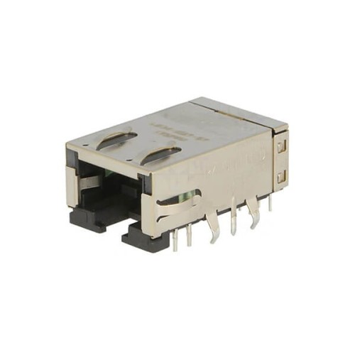 2pcs Ethernet RJ45 Connector 1X1 10/100 Mbit LED Indicators 8p8c Jack 2pcs Ethernet RJ45 Connector 1X1 10/100 Mbit LED Indicators 8p8c Jack