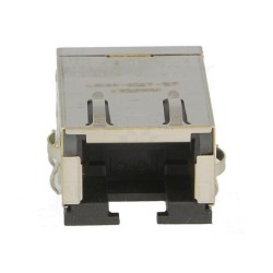 2pcs Ethernet RJ45 Connector 1X1 10/100 Mbit LED Indicators 8p8c Jack