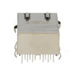 2pcs Ethernet RJ45 Connector 1X1 10/100 Mbit LED Indicators 8p8c Jack