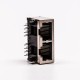2pcs RJ45 Female Connector 2 Port 90° with Shield and Without LED for PCB Mount 2pcs RJ45 Female Connector 2 Port 90° with Shield and Without LED for PCB Mount