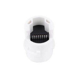 2pcs RJ45 Waterproof Connector White 8P8C Female Network