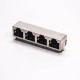 4 Port RJ45 Jack 8P8C 90 Degree Through Hole for PCB Mount 20pcs 4 Port RJ45 Jack 8P8C 90 Degree Through Hole for PCB Mount 20pcs