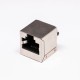5pcs Female RJ45 Connectors 1 Port 180 Degree with Shield and Without LED 5pcs Female RJ45 Connectors 1 Port 180 Degree with Shield and Without LED