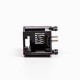 5pcs Female RJ45 Connectors 1 Port 6P White Right Angle Gold Plated Without LED 5pcs Female RJ45 Connectors 1 Port 6P White Right Angle Gold Plated Without LED