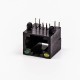 5pcs RJ45 8 Pin Connector Female 1 Port Black R/A Unshield With LED for PCB 5pcs RJ45 8 Pin Connector Female 1 Port Black R/A Unshield With LED for PCB