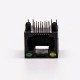5pcs RJ45 8 Pin Connector Female 1 Port Black R/A Unshield With LED for PCB 5pcs RJ45 8 Pin Connector Female 1 Port Black R/A Unshield With LED for PCB