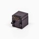 5pcs RJ45 Female 180 Degree Connector 1 Port 8P Black Unshield Without LED 5pcs RJ45 Female 180 Degree Connector 1 Port 8P Black Unshield Without LED