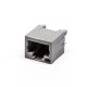 5pcs RJ45 Female PCB Connector 1 Port Gray Unshield and With LED for PCB 5pcs RJ45 Female PCB Connector 1 Port Gray Unshield and With LED for PCB