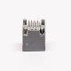 5pcs RJ45 Female PCB Connector 1 Port Gray Unshield and With LED for PCB 5pcs RJ45 Female PCB Connector 1 Port Gray Unshield and With LED for PCB