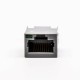 5pcs RJ45 Female PCB Connector 1 Port Gray Unshield and With LED for PCB 5pcs RJ45 Female PCB Connector 1 Port Gray Unshield and With LED for PCB