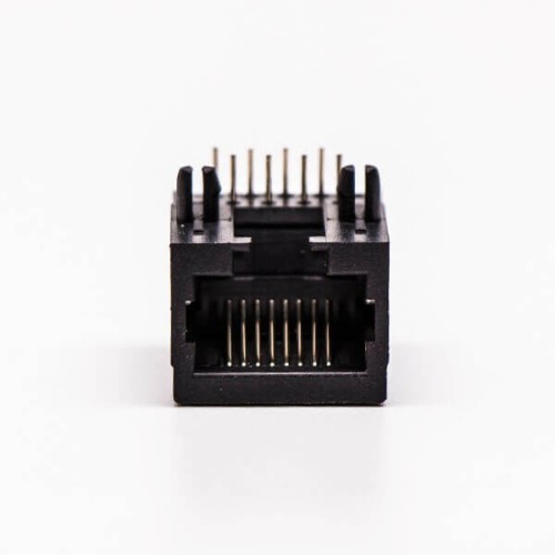 5pcs RJ45 Female Plug 90 Degree 4 Port Black 90° Unshield Without LED for PCB Mount 5pcs RJ45 Female Plug 90 Degree 4 Port Black 90° Unshield Without LED for PCB Mount