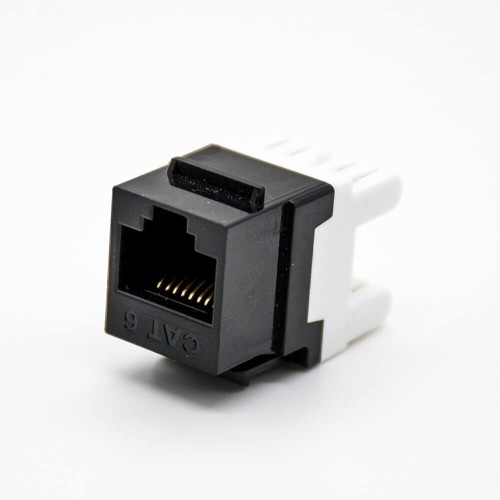 8P8C Modular Connectors CAT6 Unshielded Straight RJ45 Network Module Jack 8P8C Modular Connectors CAT6 Unshielded Straight RJ45 Network Module Jack