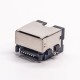 8P8C Modular Jack Connector Right Angled Offset PCB Mount SMT Shielded RJ45 20pcs 8P8C Modular Jack Connector Right Angled Offset PCB Mount SMT Shielded RJ45 20pcs