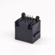 8P8C RJ45 Connector 180 Degree DIP Type Single Port Through Hole 8P8C RJ45 Connector 180 Degree DIP Type Single Port Through Hole