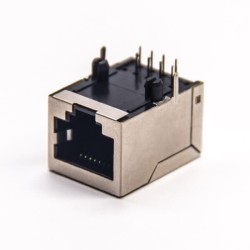 8p8c RJ45 Modules Network Connector Shielded Jack Through Hole