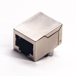 8p8c RJ45 Modules Network Connector Shielded Jack Through Hole