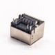 8p8c Socket Right Angled Shieled RJ45 Jack with LED Through Hole for PCB Mount with EMI 8p8c Socket Right Angled Shieled RJ45 Jack with LED Through Hole for PCB Mount with EMI