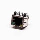 Best RJ45 Connector 1 Port Female 90 Degree with Shield and with LED Best RJ45 Connector 1 Port Female 90 Degree with Shield and with LED