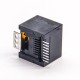 Black RJ45 Jack 8p8c Straight SMT PCB Mount Without LED Black RJ45 Jack 8p8c Straight SMT PCB Mount Without LED