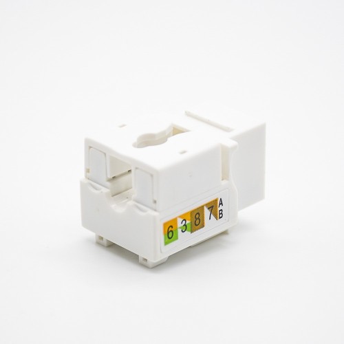 Cat5e Keystone Jack 90 Degree UTP Through Hole 8P8C Single Port RJ45 Network Module Cat5e Keystone Jack 90 Degree UTP Through Hole 8P8C Single Port RJ45 Network Module