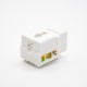 Cat5e Keystone Jack 90 Degree UTP Through Hole 8P8C Single Port RJ45 Network Module Cat5e Keystone Jack 90 Degree UTP Through Hole 8P8C Single Port RJ45 Network Module