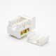 Cat5e Keystone Jack 90 Degree UTP Through Hole 8P8C Single Port RJ45 Network Module Cat5e Keystone Jack 90 Degree UTP Through Hole 8P8C Single Port RJ45 Network Module