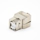 Cat5e RJ45 Jack Single Port Unshielded Through Hole Angled Network Module Cat5e RJ45 Jack Single Port Unshielded Through Hole Angled Network Module