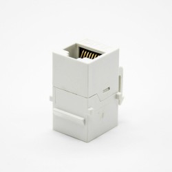 Cat5e RJ45 Keystone Jack Single Port Straight Unshielded 8P8C Network Socket