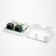 Cat6 8P8C Modular Connectors Unshielded PCB Mount Dual Port Desktop Network Interface Cat6 8P8C Modular Connectors Unshielded PCB Mount Dual Port Desktop Network Interface