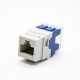 Cat6 RJ45 Jack Straight Single Port Unshielded 8 Pin Network Module Cat6 RJ45 Jack Straight Single Port Unshielded 8 Pin Network Module