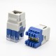 Cat6 RJ45 Jack Straight Single Port Unshielded 8 Pin Network Module Cat6 RJ45 Jack Straight Single Port Unshielded 8 Pin Network Module