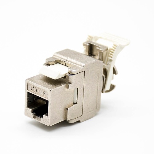 Cat6 RJ45 Jack Toolless Straight Shielded Network Module Keystone Jack Cat6 RJ45 Jack Toolless Straight Shielded Network Module Keystone Jack