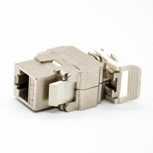 Cat6 RJ45 Jack Toolless Straight Shielded Network Module Keystone Jack Cat6 RJ45 Jack Toolless Straight Shielded Network Module Keystone Jack