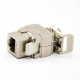 Cat6 RJ45 Jack Toolless Straight Shielded Network Module Keystone Jack Cat6 RJ45 Jack Toolless Straight Shielded Network Module Keystone Jack