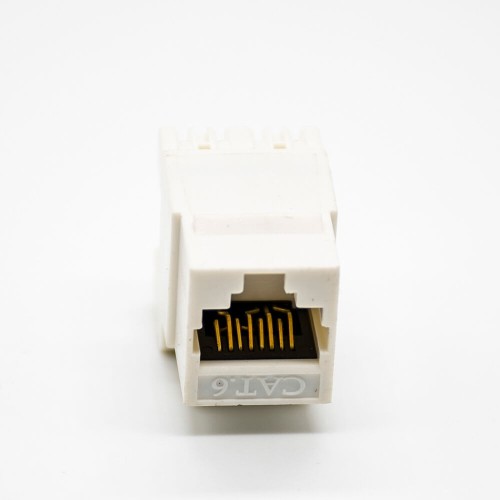 Cat6 RJ45 Jack Unshielded 180 Degree Network Module Keystone Jack Cat6 RJ45 Jack Unshielded 180 Degree Network Module Keystone Jack