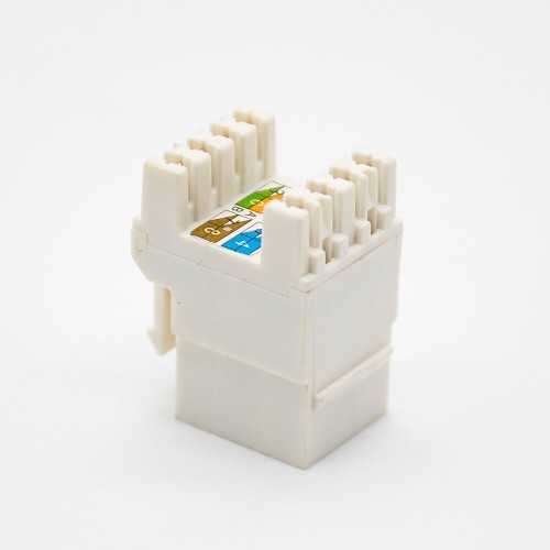 Cat6 RJ45 Jack Unshielded 180 Degree Network Module Keystone Jack Cat6 RJ45 Jack Unshielded 180 Degree Network Module Keystone Jack