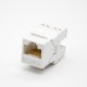 Cat6 RJ45 Keystone Jack Unshielded 180 Degree 8P8C Single Port Network Connector Cat6 RJ45 Keystone Jack Unshielded 180 Degree 8P8C Single Port Network Connector