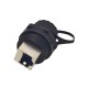 Cat6 RJ45 Shielded Industrial Panel Mount Bulkhead Female to Female Adapter IP67 With Dust Cap Cat6 RJ45 Shielded Industrial Panel Mount Bulkhead Female to Female Adapter IP67 With Dust Cap