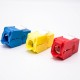Cat6a RJ45 Connectors UTP Toolless Single Port 180 Degree Keystone Jack Cat6a RJ45 Connectors UTP Toolless Single Port 180 Degree Keystone Jack