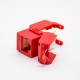 Cat6a RJ45 Connectors UTP Toolless Single Port 180 Degree Keystone Jack Cat6a RJ45 Connectors UTP Toolless Single Port 180 Degree Keystone Jack
