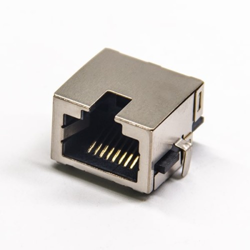 Ethernet RJ45 Port Modular Socket DIP Shielded Without LED Single Port Ethernet RJ45 Port Modular Socket DIP Shielded Without LED Single Port